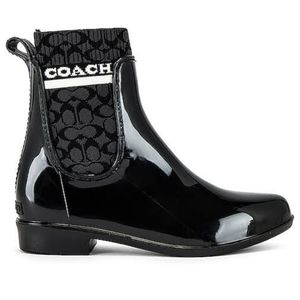 Coach rain boots